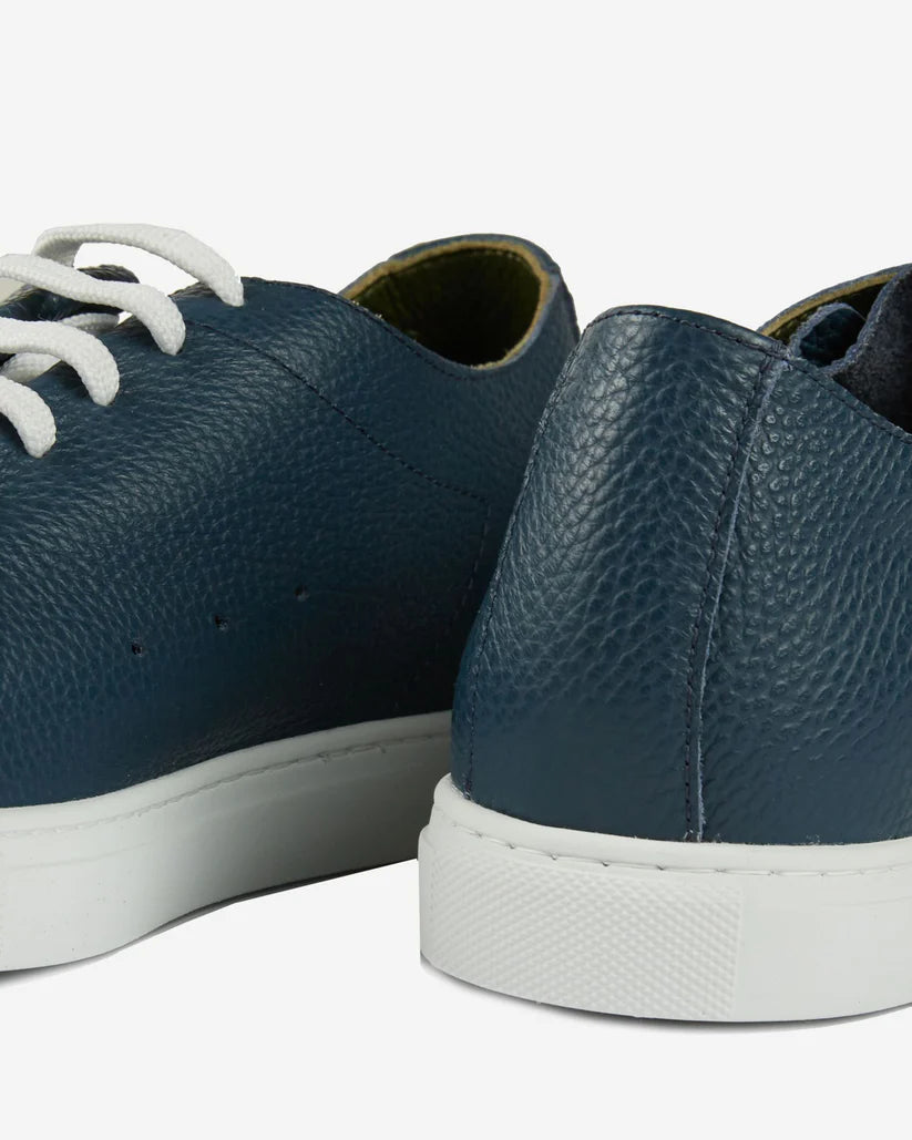 Hammered Handcrafted Calfskin Low-Top Sneakers