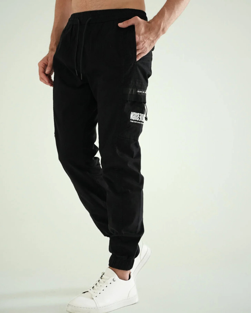 Men's Cotton-Blend Tapered Jogger Sweatpants
