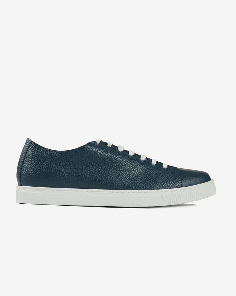 Hammered Handcrafted Calfskin Low-Top Sneakers