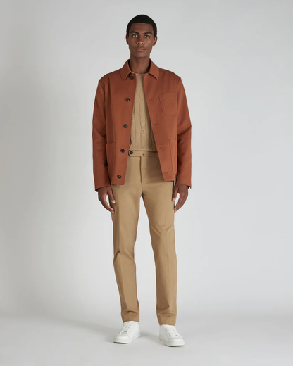 Men’s Slim Fit Wool & Cashmere Crew Neck Sweater