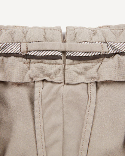 Men's Slim Fit Cotton Moleskin Trousers - Soft & Velvety