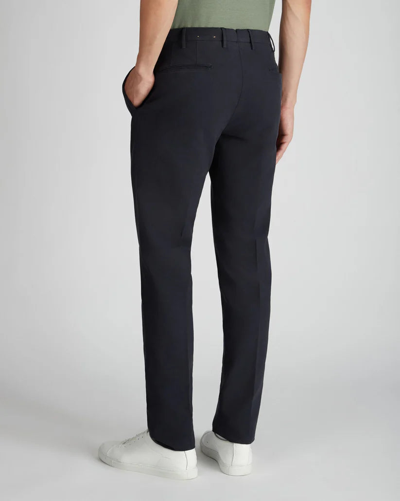 Men's Slim Fit Cotton Moleskin Trousers - Soft & Velvety