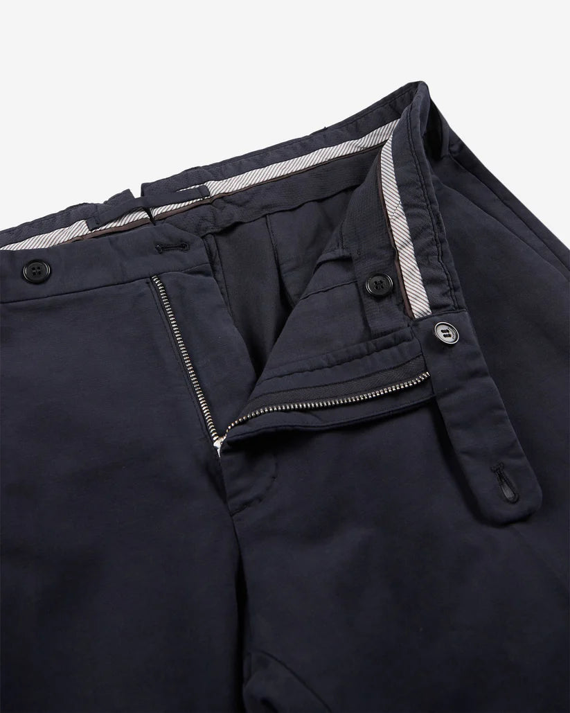 Men's Slim Fit Cotton Moleskin Trousers - Soft & Velvety