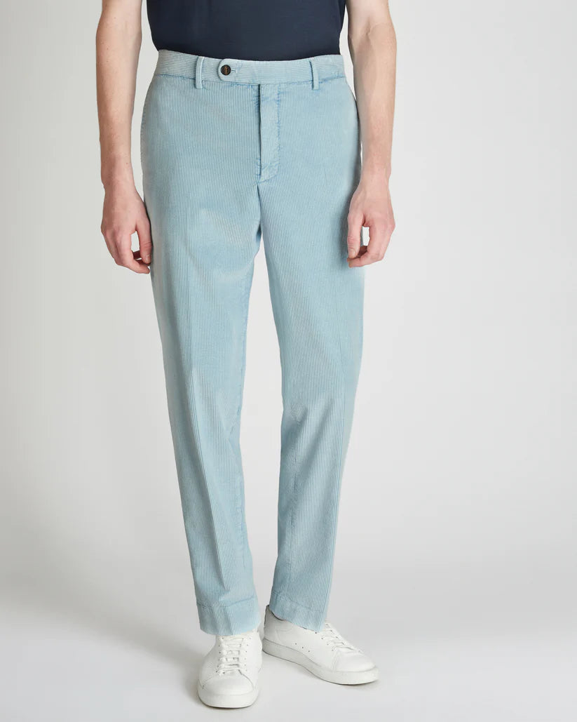 Men's Tapered Fit Corduroy Trousers - Cotton | Smart Casual