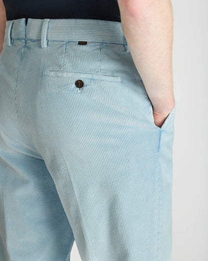 Men's Tapered Fit Corduroy Trousers - Cotton | Smart Casual