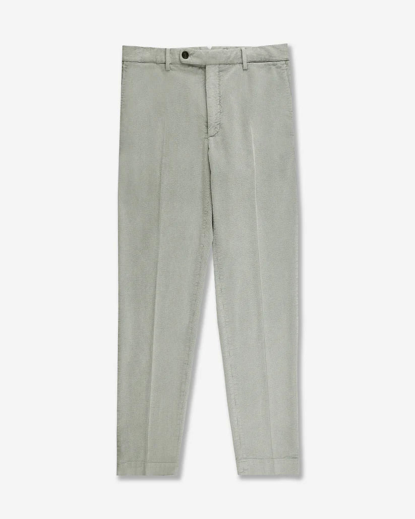 Men's Tapered Fit Corduroy Trousers - Cotton | Smart Casual