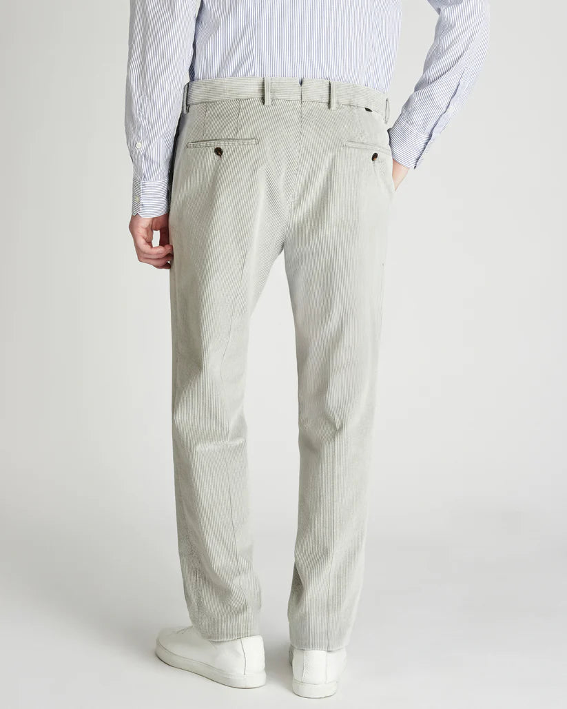 Men's Tapered Fit Corduroy Trousers - Cotton | Smart Casual