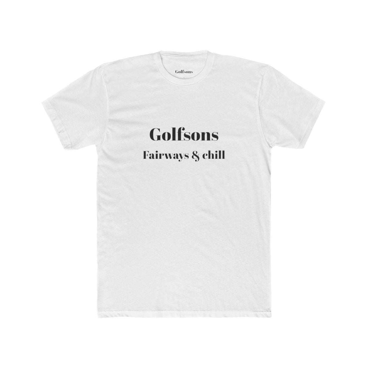 Golfsons “Fairways & Chill” Unisex Cotton Tee