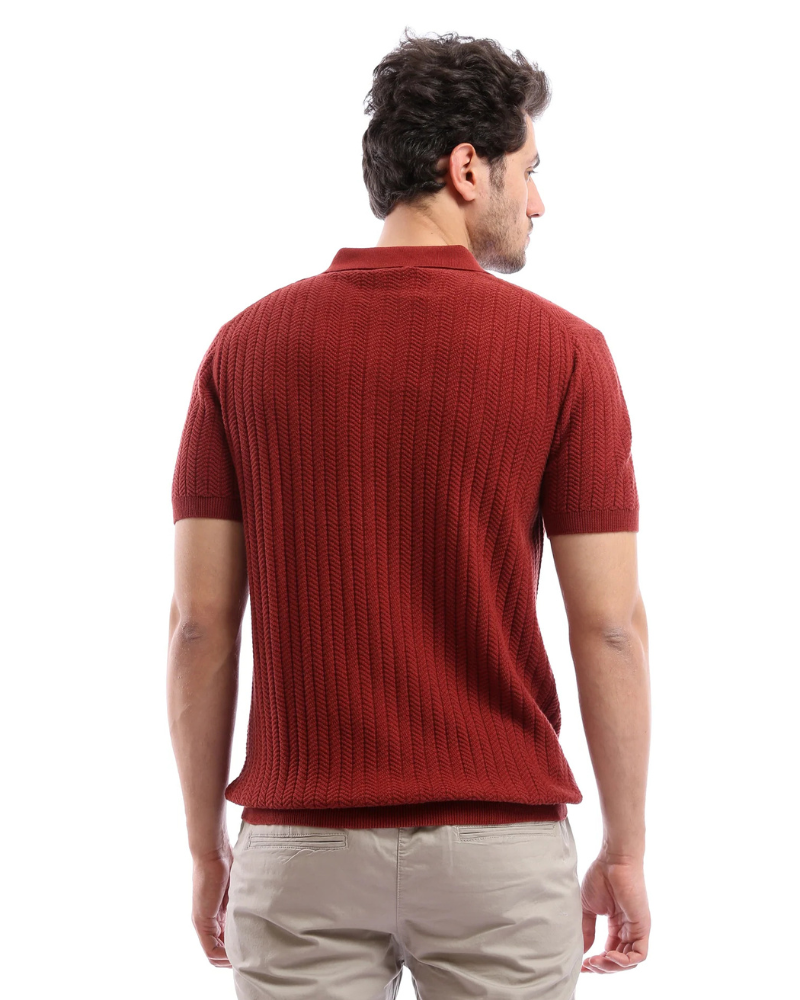 Men's Short-Sleeve Cotton Piqué Polo Shirt