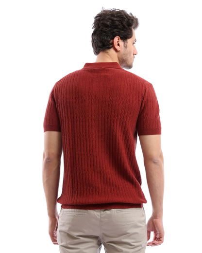 Men's Short-Sleeve Cotton Piqué Polo Shirt