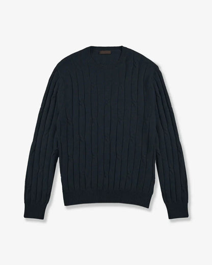 Men’s Slim Fit Wool & Cashmere Crew Neck Sweater