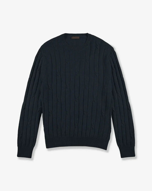Men’s Slim Fit Wool & Cashmere Crew Neck Sweater