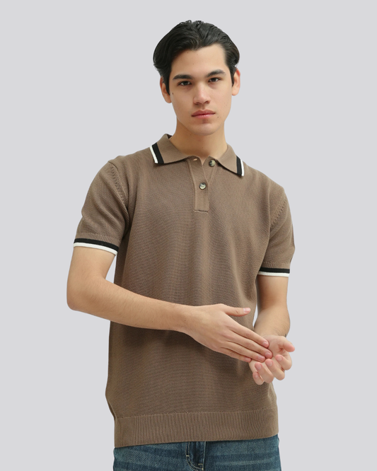 Men's Regular-Fit Cotton Piqué Polo Shirt