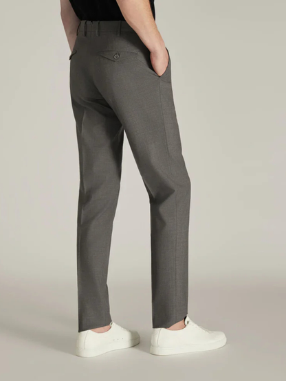 Men's Slim Fit Tropical Wool Trousers
