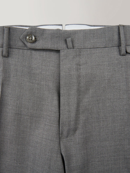 Men's Slim Fit Tropical Wool Trousers