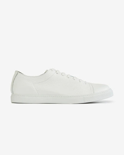 Hammered Handcrafted Calfskin Low-Top Sneakers