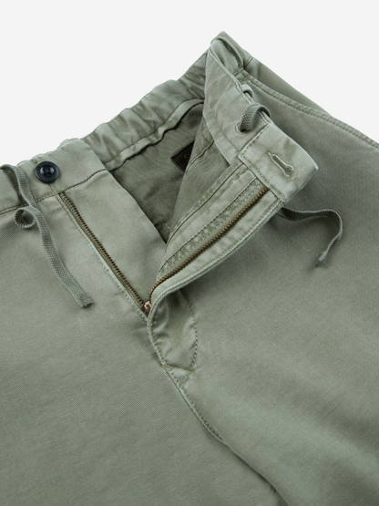 Men's Slim Fit Stretch Cotton Trousers