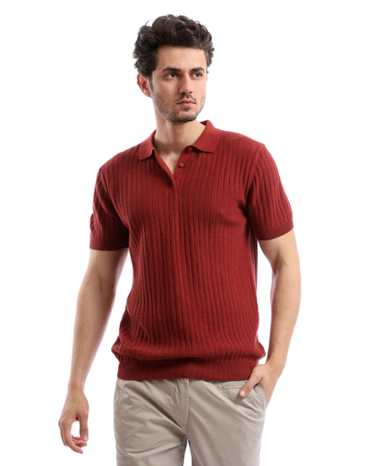 Men's Short-Sleeve Cotton Piqué Polo Shirt