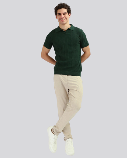 Men's Regular-Fit Cotton Piqué Polo Shirt