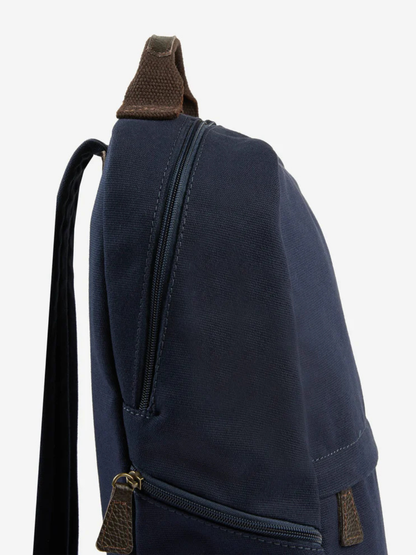 Canvas Backpack - Everyday Carry Laptop Bag |  Blue