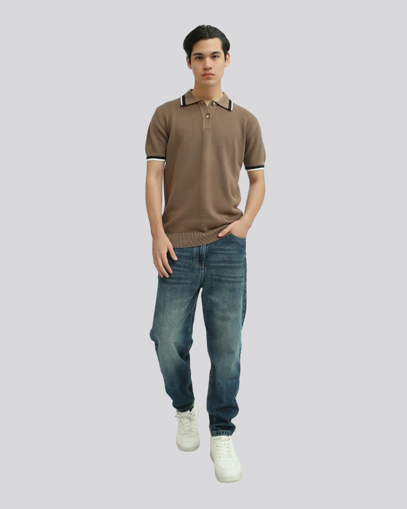 Men's Regular-Fit Cotton Piqué Polo Shirt