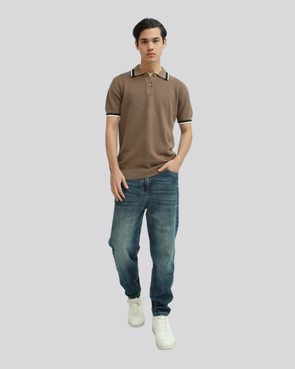 Men's Regular-Fit Cotton Piqué Polo Shirt