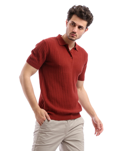 Men's Short-Sleeve Cotton Piqué Polo Shirt
