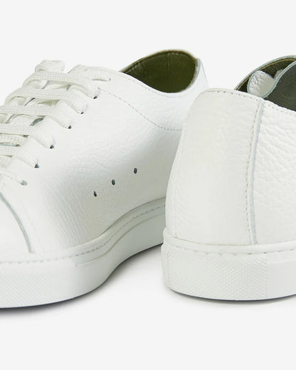 Hammered Handcrafted Calfskin Low-Top Sneakers