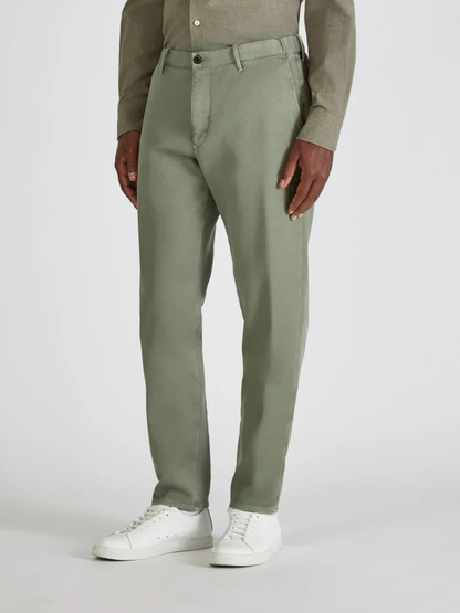 Men's Slim Fit Stretch Cotton Trousers