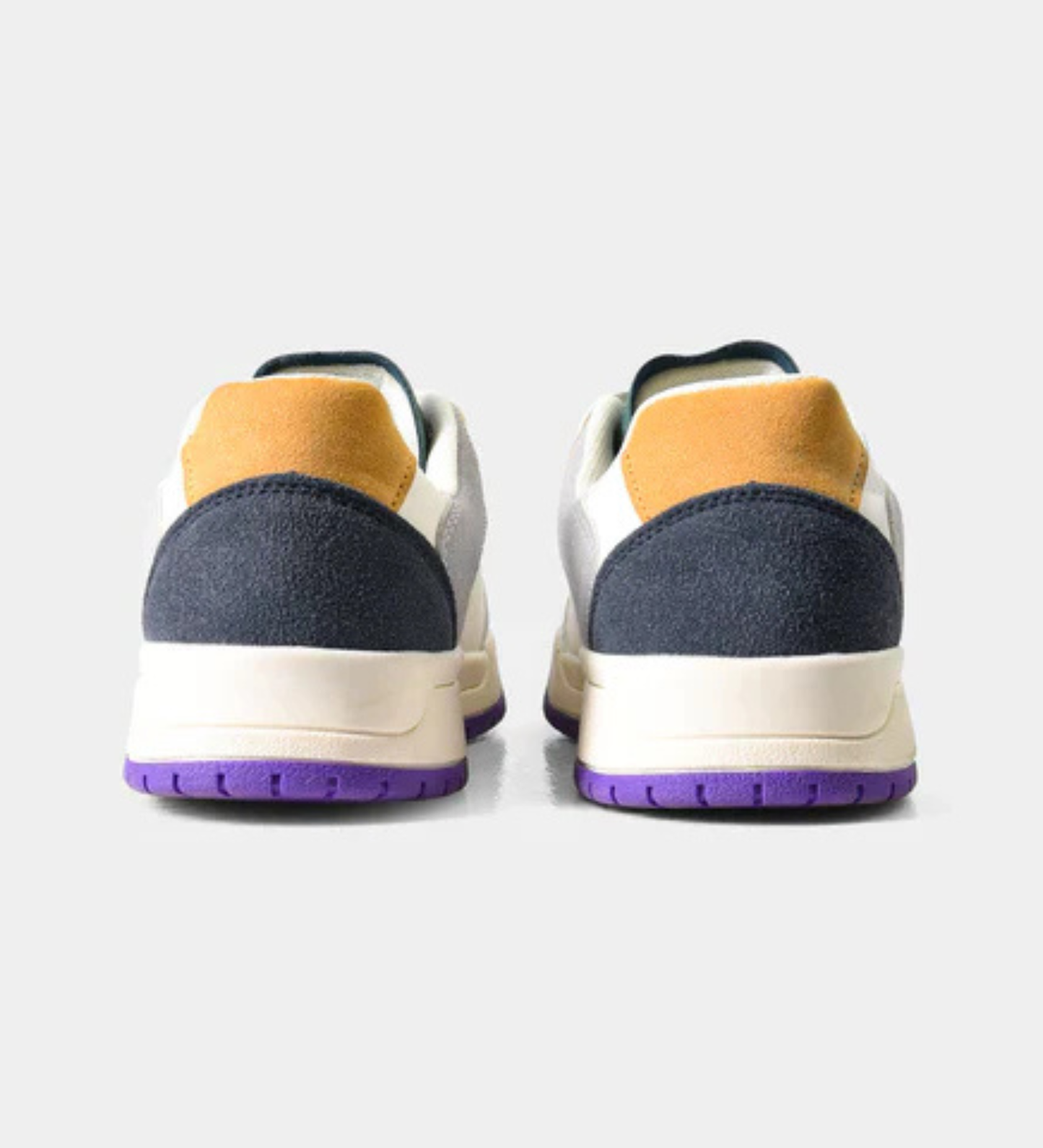 Men's Faux-Leather Lace-Up Sneakers