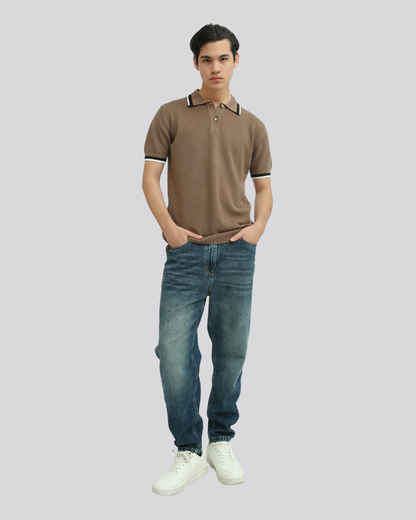 Men's Regular-Fit Cotton Piqué Polo Shirt