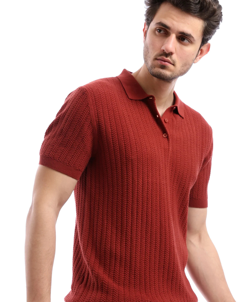 Men's Short-Sleeve Cotton Piqué Polo Shirt
