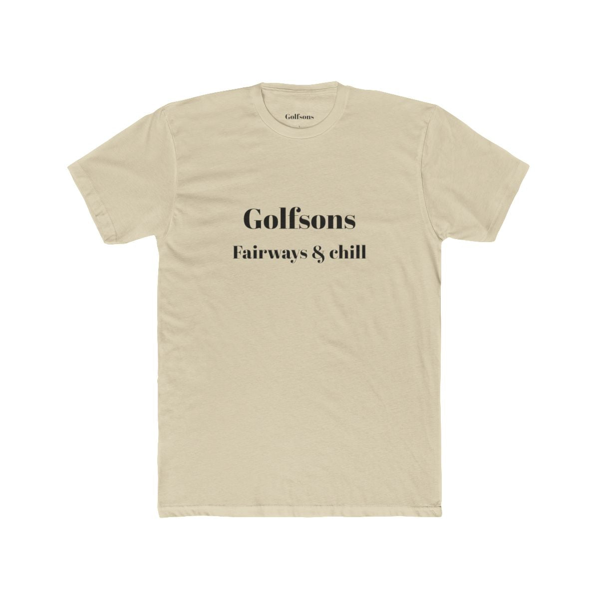 Golfsons “Fairways & Chill” Unisex Cotton Tee