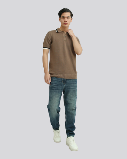 Men's Regular-Fit Cotton Piqué Polo Shirt