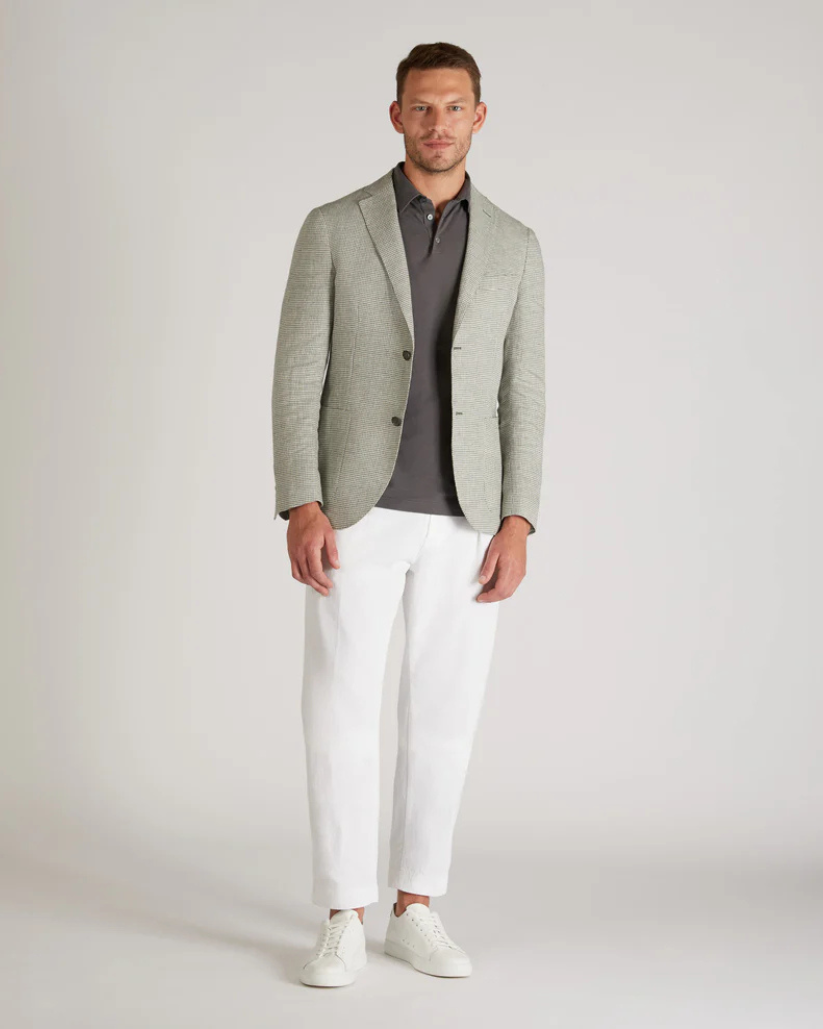 Slim-Fit Premium Cotton Polo Shirt - Asphalt Grey | Lightweight