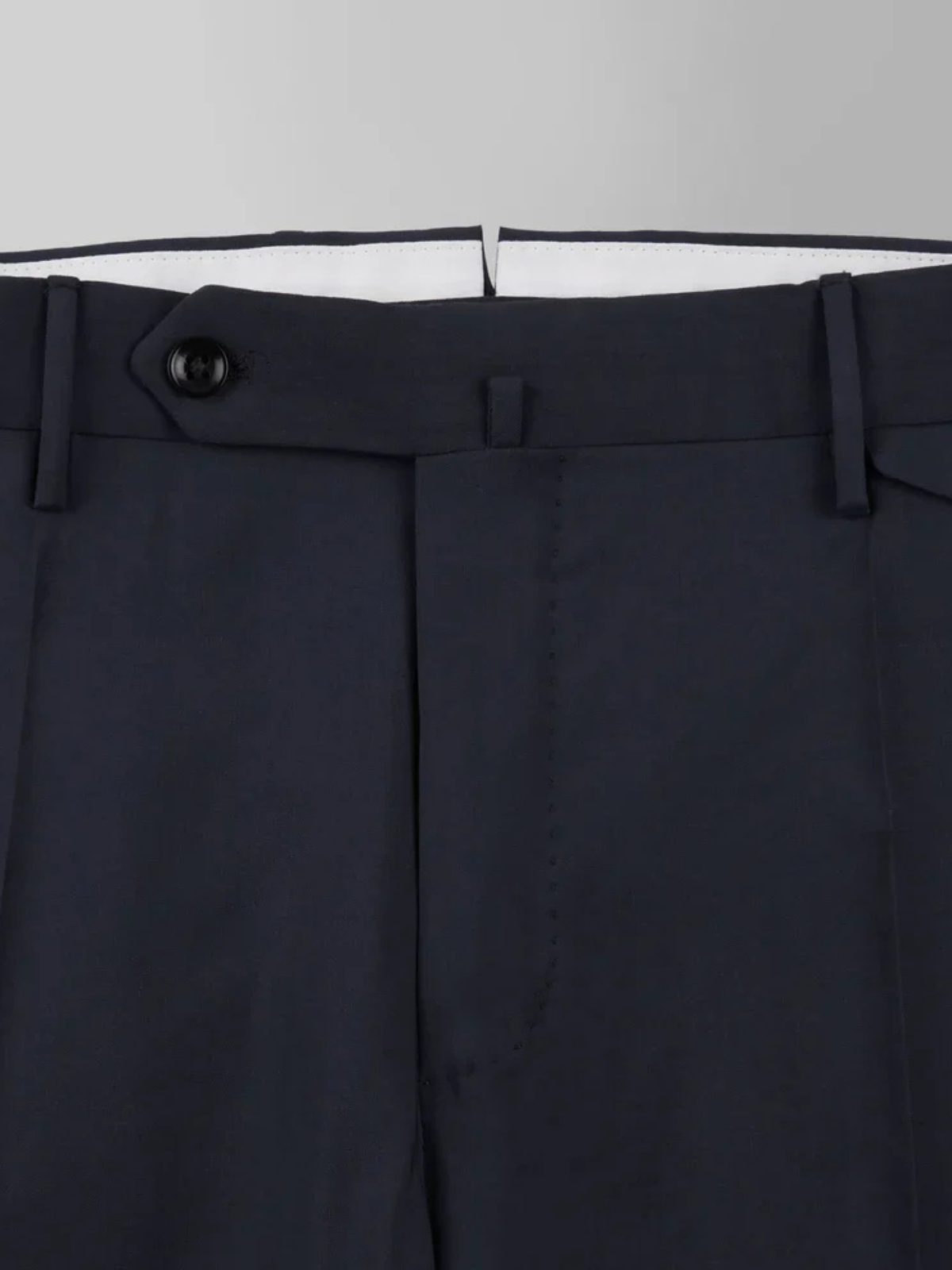 Men's Slim Fit Tropical Wool Trousers