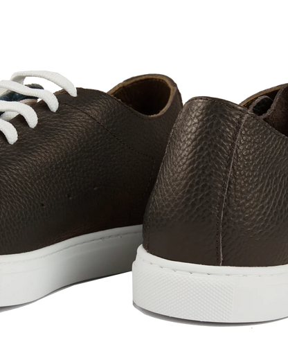 Hammered Handcrafted Calfskin Low-Top Sneakers